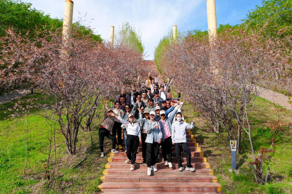 绿径同行·步筑新途 | lol竞猜平台物流团队徒步团建之旅